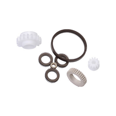 OEM इलेक्ट्रॉनिक प्लास्टिक बाड़ों टाइटेनियम हेक्स नट ढालना इंजेक्शन भागों प्लास्टिक प्रकरण