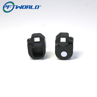 व्हाइट सिल्कस्क्रीन सीएनसी मशीनिंग प्लास्टिक पार्ट्स, मिलिंग मेडिकल कैमरा एक्सेसरीज