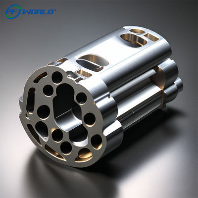 सटीक सीएनसी एल्यूमीनियम मशीनीकृत भागों कम लचीलापन अनुप्रयोगों के लिए परीक्षण सतह खत्म